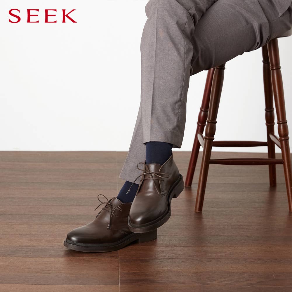 [High wool blend] Socks (plain)